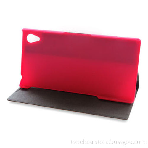 PU Leather Flip Case for Sony Z2, OEM/ODM Orders are Welcome, Various Colors are Available